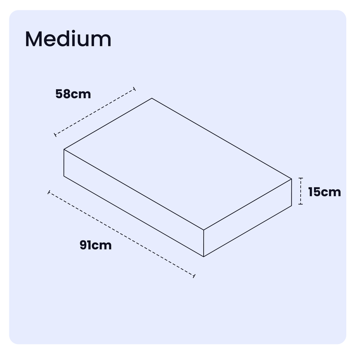 Canvas Fabric Dog Bed  Barking Beds