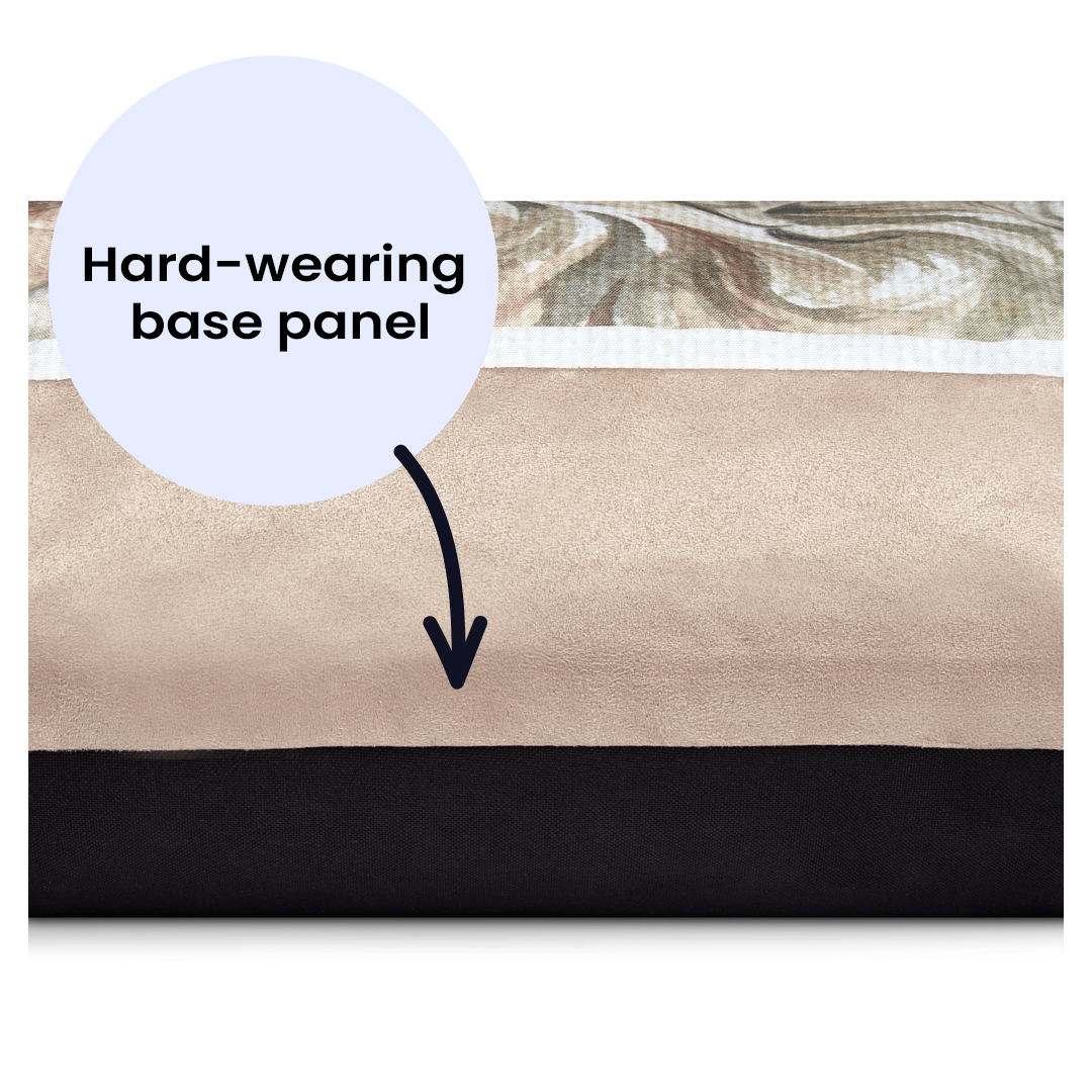 Christine Varley Luxury Printed Dog Bed - German Shepherd  Barking Beds