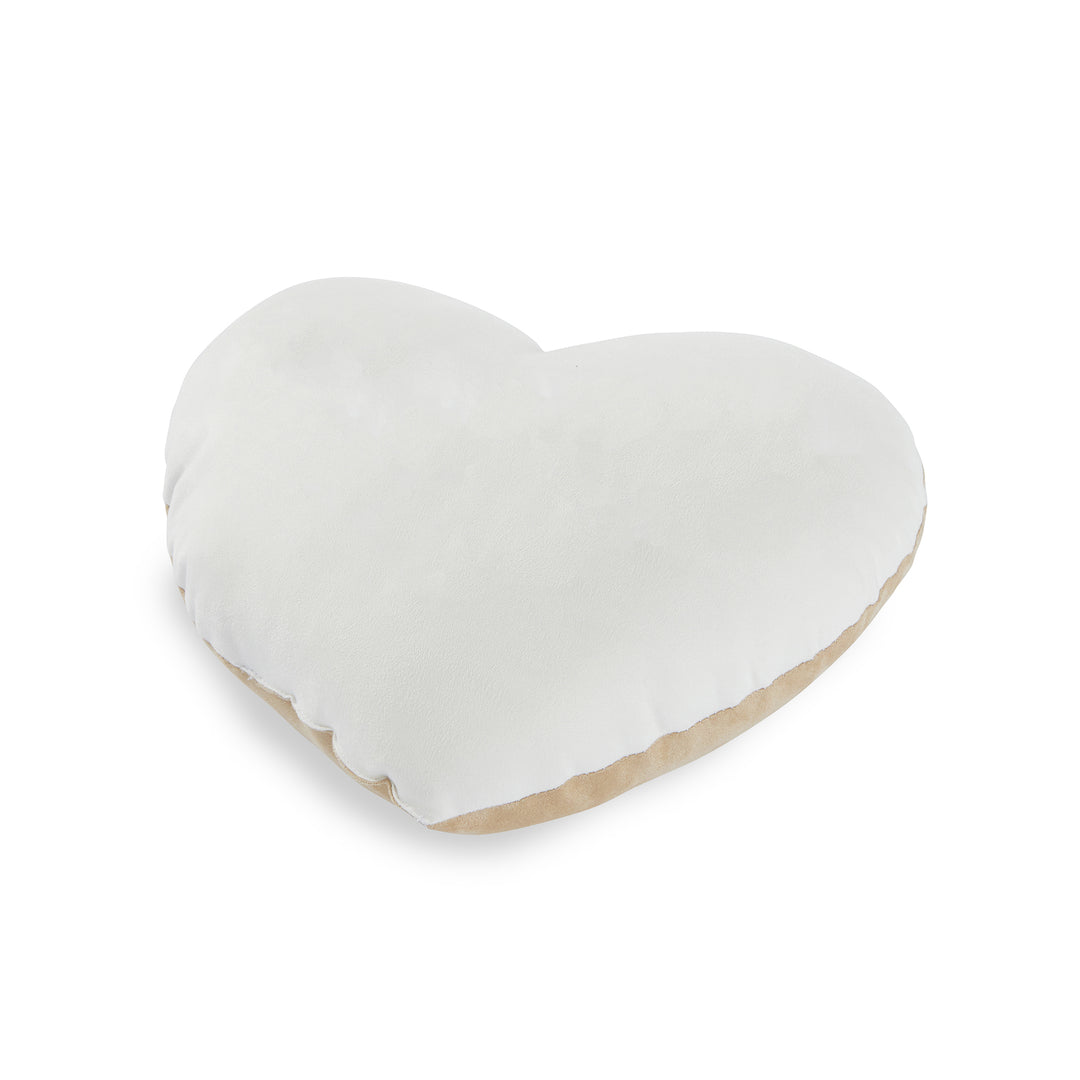 Custom Dog Photo Cushion - Heart Shaped - Faux Suede Cushions Prodigi