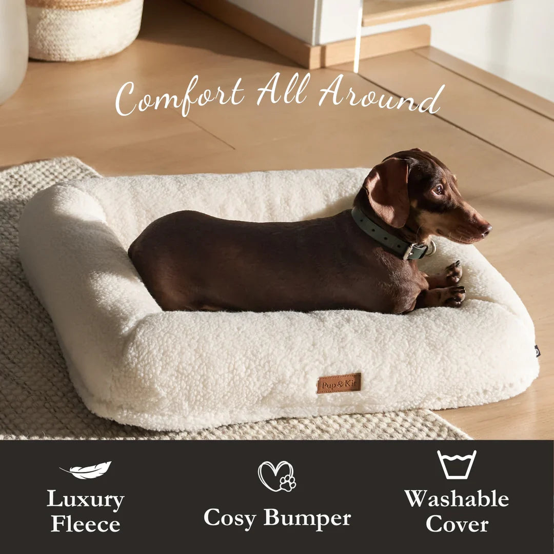 Pup & Kit - PupPillow® Luxury Dog Bed - Natural Dog Beds Pup & Kit
