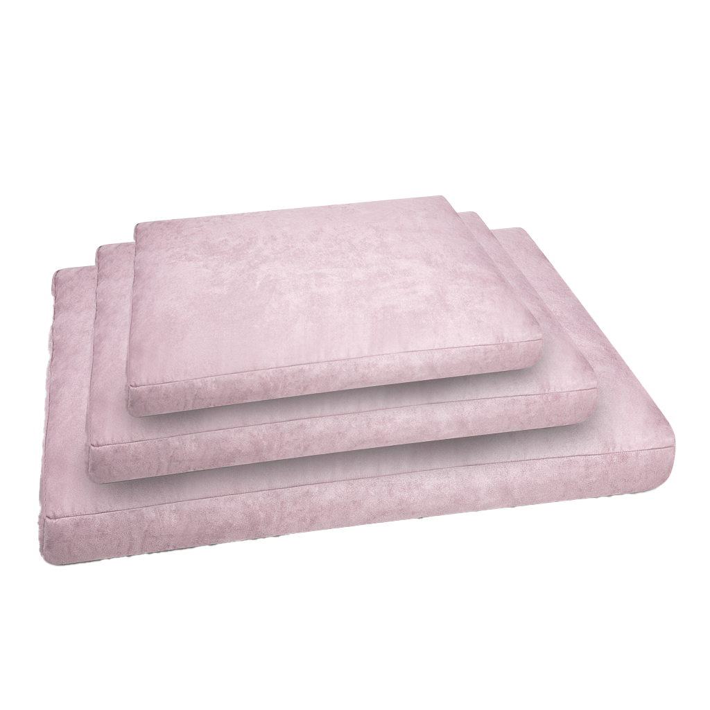 Luxury Suede Dog Bed Mauve Barking Beds Photo Inspiration