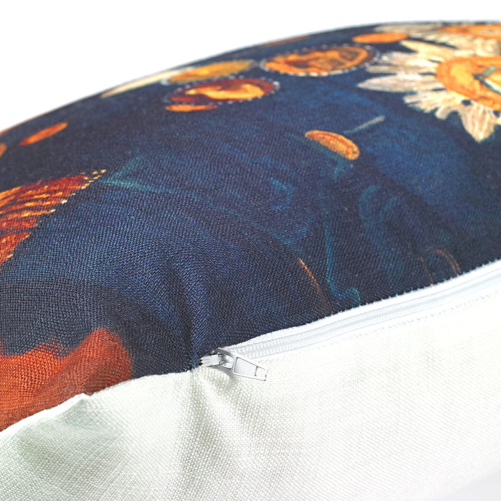 Custom Dog Photo Cushion - Square - Faux Linen Cushions Prodigi