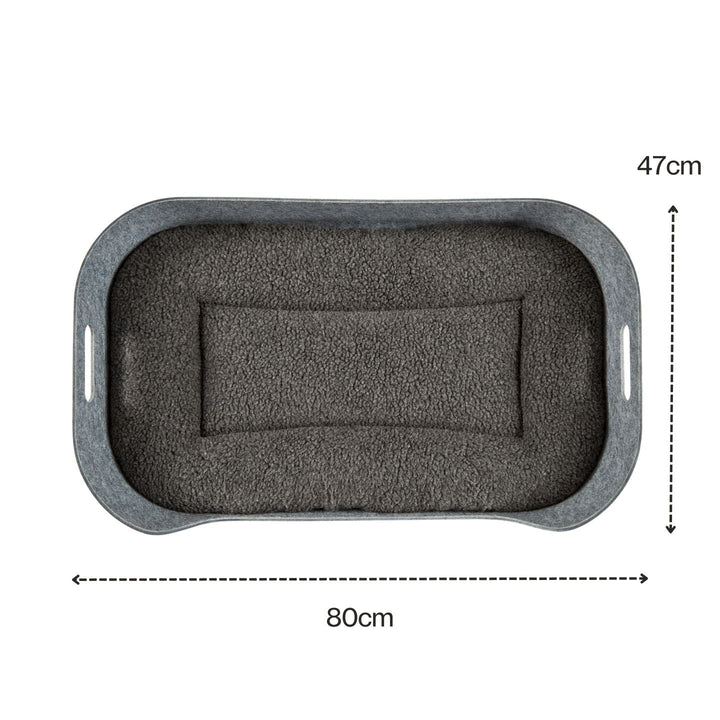 Pup & Kit - PetNest® Felt Dog Bed Dog Beds Pup & Kit   