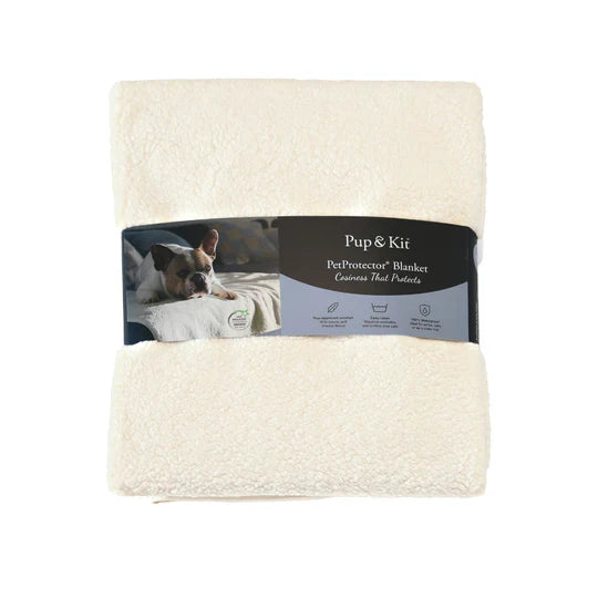 Pup & Kit - PetProtector® Waterproof Pet Blanket - Natural Blankets Pup & Kit Small - 74x48cm  