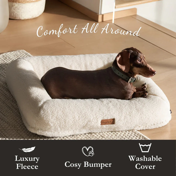 Pup & Kit - PupPillow® Luxury Dog Bed - Natural Dog Beds Pup & Kit   