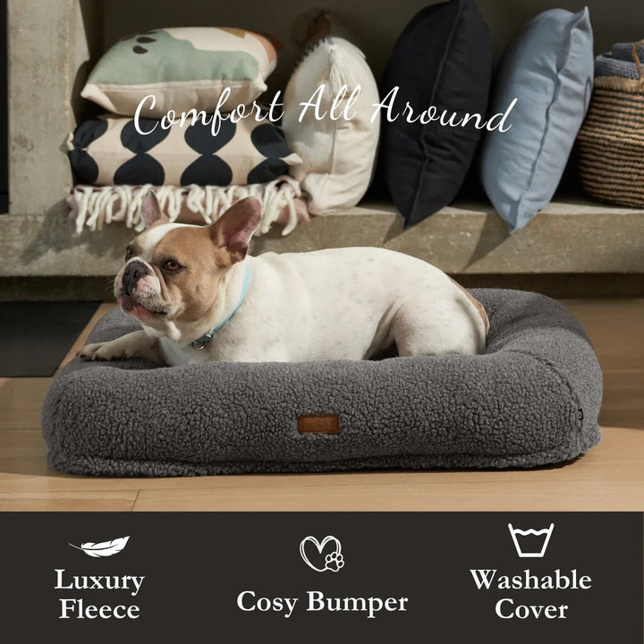 Pup & Kit - PupPillow® Luxury Dog Bed - Slate Grey Dog Beds Pup & Kit   