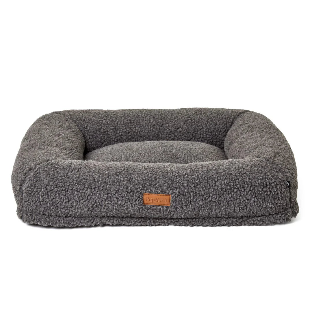 Pup & Kit - PupPillow® Luxury Dog Bed - Slate Grey Dog Beds Pup & Kit   